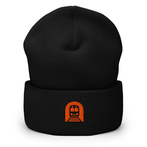 Tunnel Society - Beanie - Orange Embroidery