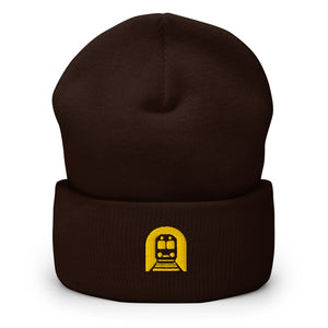 Tunnel Society - Beanie - Yellow Embroidery