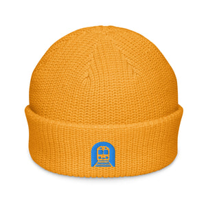 Tunnel Society - Fisherman Beanie - Blue Embroidery
