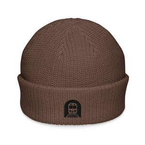 Tunnel Society - Fisherman Beanie - Black Emroidery