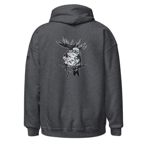 Moose Sparrow - Hoodie with Back Print