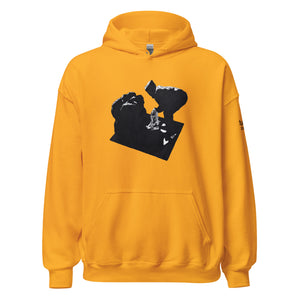 Shadow Play - Hoodie with Front Print