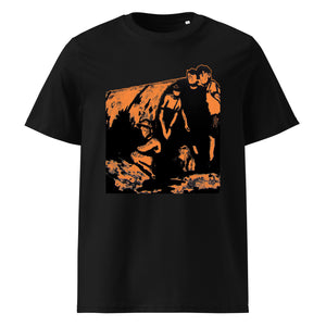 Artist's Entrance - Orange Design Organic Tee
