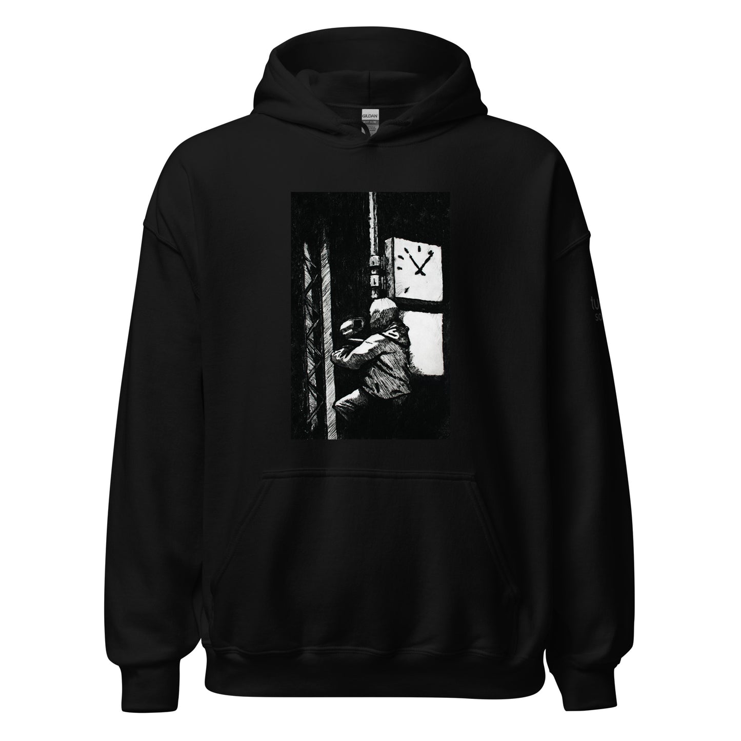 CCTV2 - Front Print Hoodie