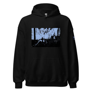 Night Shift - Hoodie with Blue Light Design