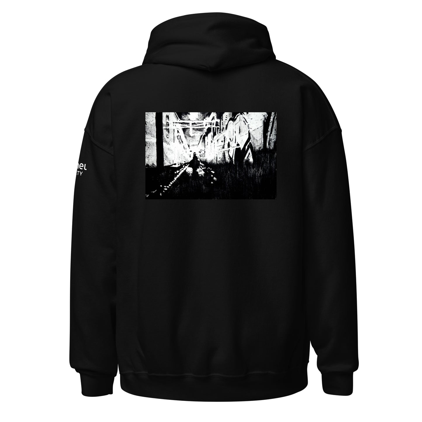 Night Shift - Back Print Hoodie