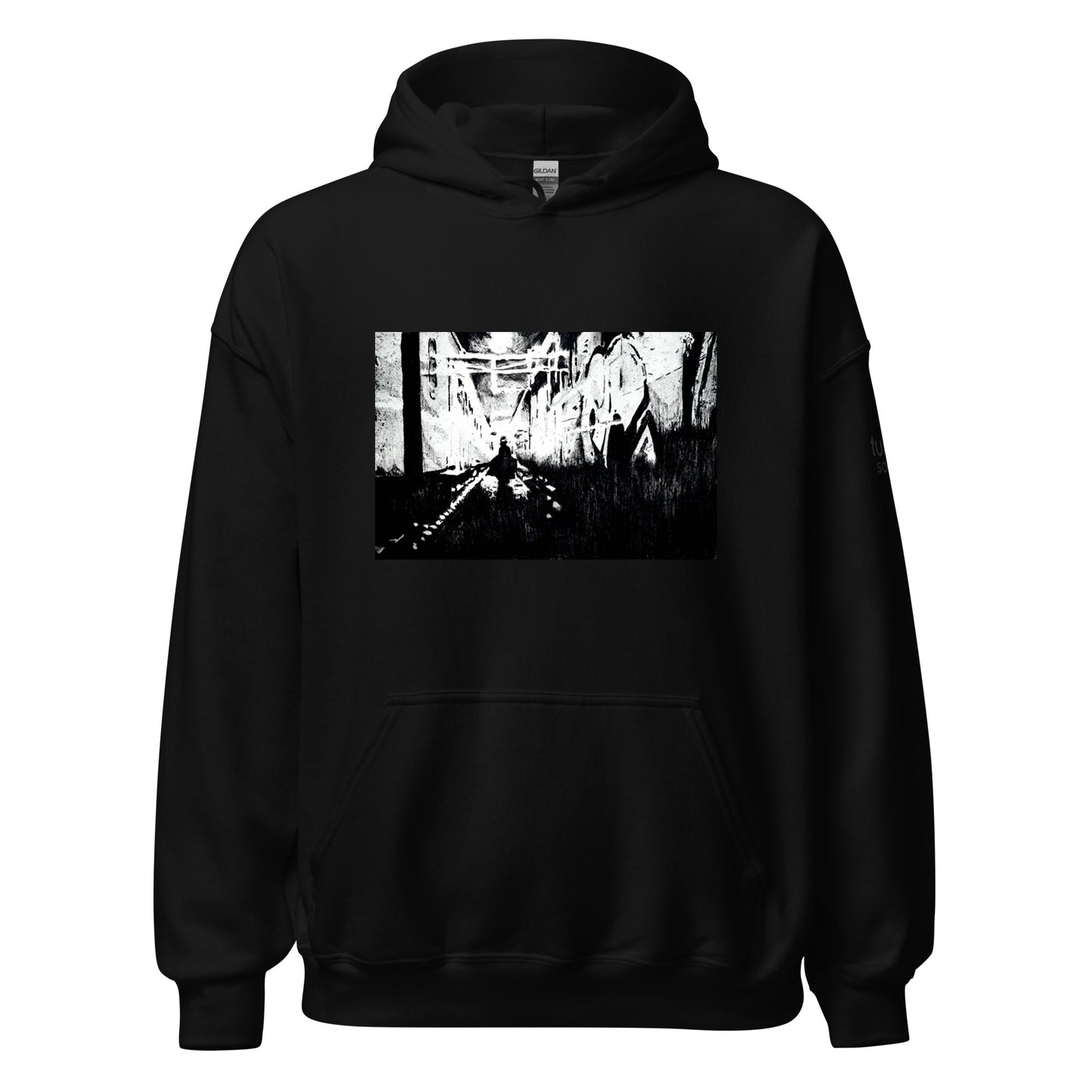 Night Shift - Front Print Hoodie