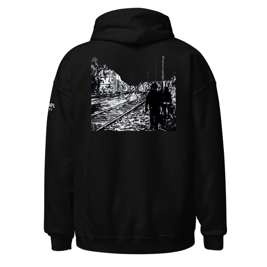 On the Tracks - Back Print Hoodie