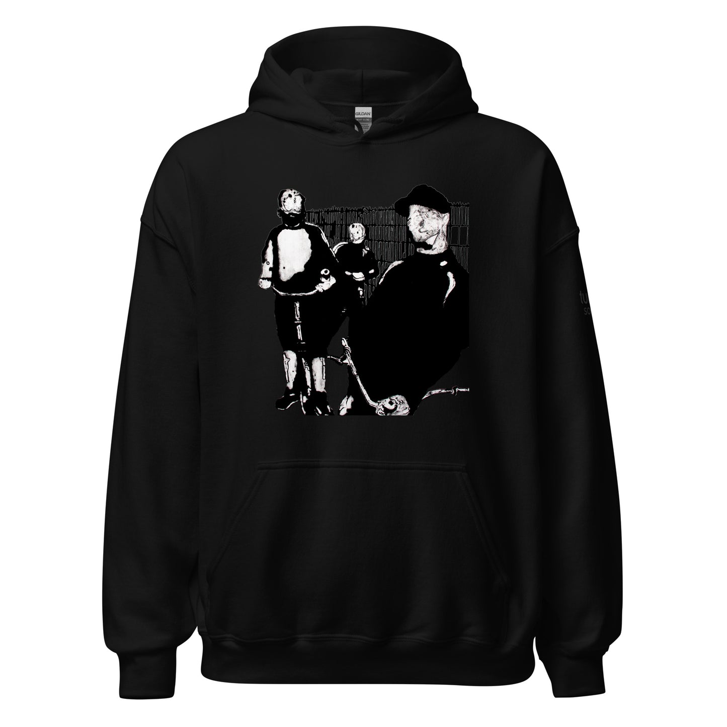 Spitting Around - Front Print Hoodie