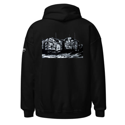 T Canvas - Back Print Hoodie