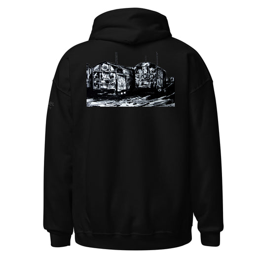 T Canvas - Back Print Hoodie