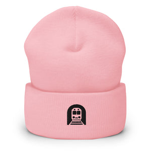 Tunnel Society - Beanie - Black Embroidery