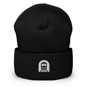 Tunnel Society - Beanie - White Embroidery