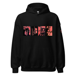 Watchtower - Hoodie with Red Collage