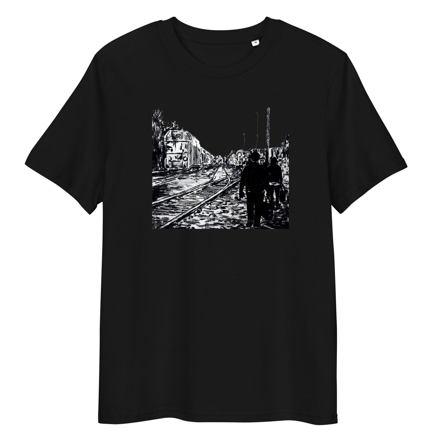 On the Tracks - Front Print T-Shirt