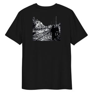 On the Tracks - Organic Tee with Back Print