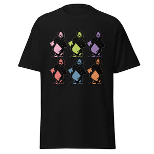 At Work - Classic Tee with Colored Collage v. 2