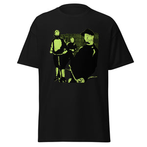 Spitting Around - Classic Tee with Green Design
