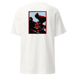 Shadow Play Red - Classic Tee with Back Print