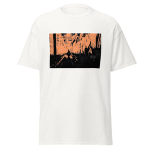 Night Shift - Classic Tee with Orange Light Design