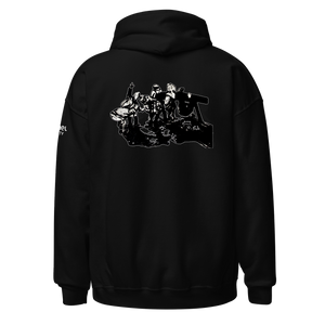 Workout - Hoodie with Back Print