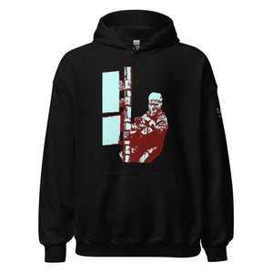 CCTV - Hoodie with Light Blue Desing