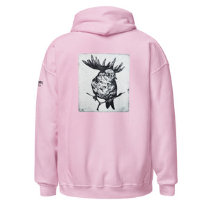 Moose Sparrow Original - Hoodie with Back Print
