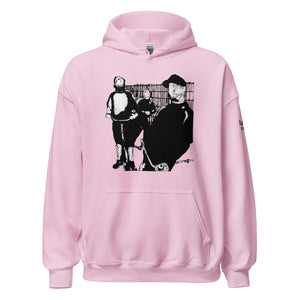 Spitting Around - Hoodie with Front Print