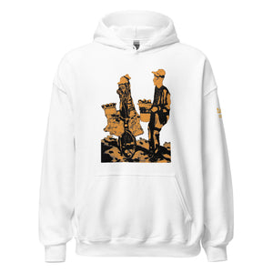 Collectors - Hoodie with Orange Design