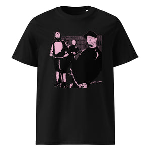Spitting Around - Pink Design Organic Tee