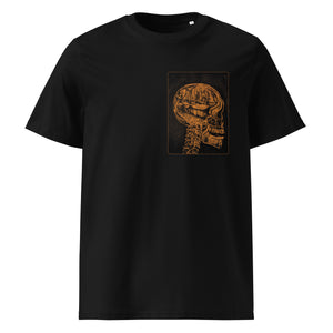 Forest Rays Orange - Organic Tee with Front Print