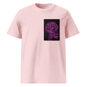 Forest Rays Pink - Organic Tee with Front Print