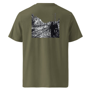 On the Tracks - Organic Tee with Back Print