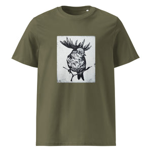 Moose Sparrow Original - Organic Tee with Front Print