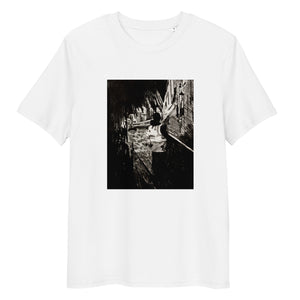Old Blue -  Organic Tee with Front Print